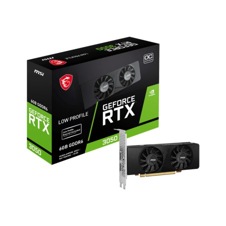 MSI GeForce RTX 3050 LP 6G OC 6GB - Unleash Gaming Power with High Performance & Enhanced Graphics